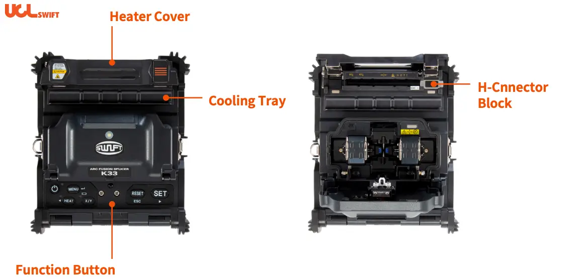 K33 Swift Core-to-Core alignment fusion splicer